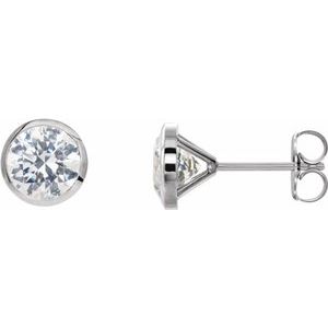 14K White 1/3 CTW Natural Diamond Cocktail-Style Earrings - BN & CO JEWELRY