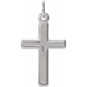 Platinum Cross Pendant - BN & CO JEWELRY