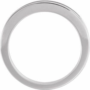 14K White 2.5 mm Round Channel-Set Peg Shank - BN & CO JEWELRY