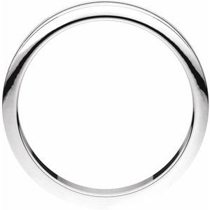 Sterling Silver 4 mm Flat Edge Band with Satin Finish & Milgrain Size 8.5 - BN & CO JEWELRY
