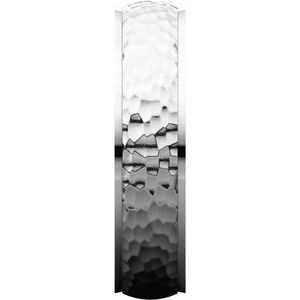 Sterling Silver 5 mm Half Round Edge Band with Hammered Texture Size 10 - BN & CO JEWELRY