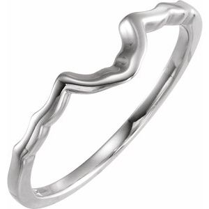 14K White Matching Band - BN & CO JEWELRY