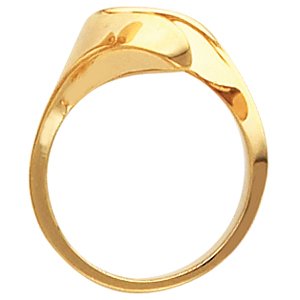 14K Yellow Gold Freeform Ring - BN & CO JEWELRY
