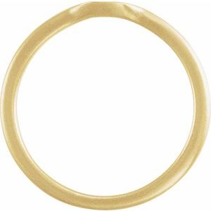 14K Yellow Matching Band with Bead Blast Finish - BN & CO JEWELRY