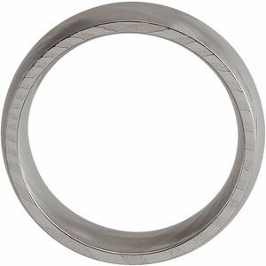 Damascus Steel 8 mm Patterned Band Size 11.5 - BN & CO JEWELRY