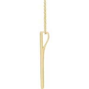 14K Yellow Bar 16-18" Necklace - BN & CO JEWELRY