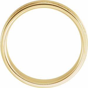 14K Yellow 5 mm Grooved Band Size 9 - BN & CO JEWELRY