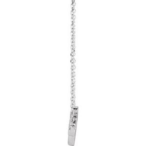 Sterling Silver Faith 16" Necklace - BN & CO JEWELRY