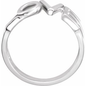Sterling Silver Love Ring - BN & CO JEWELRY