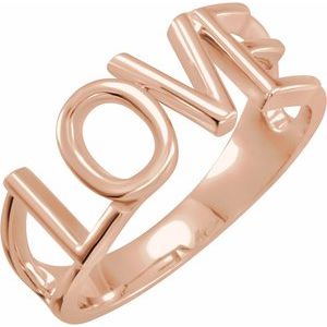 14K Rose Love Ring - BN & CO JEWELRY