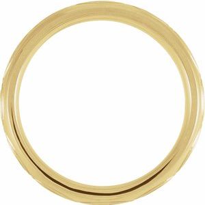 10K Yellow 5 mm Infinity Patterned Band Size 12 - BN & CO JEWELRY