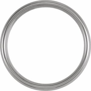 Tungsten 8 mm Domed Band with Acacia Wood Inlay Size 9.5 - BN & CO JEWELRY