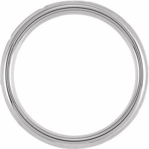 Tungsten 7 mm Grooved Band - BN & CO JEWELRY