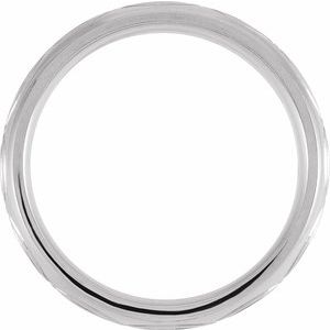 14K White 5 mm Infinity Patterned Band Size 7.5 - BN & CO JEWELRY