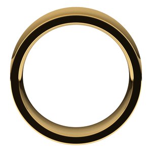 14K Yellow 9 mm Concave Comfort Fit Band Size 10 - BN & CO JEWELRY
