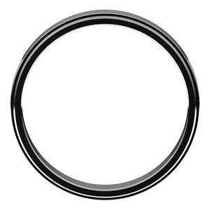 Sterling Silver 4 mm Flat Edge Band Size 8 - BN & CO JEWELRY