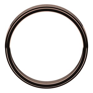 14K Rose 5 mm Flat Edge Band Size 10 - BN & CO JEWELRY