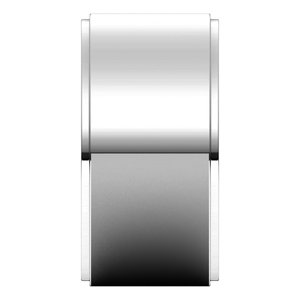 14K White 10 mm Flat Edge Band Size 7 - BN & CO JEWELRY