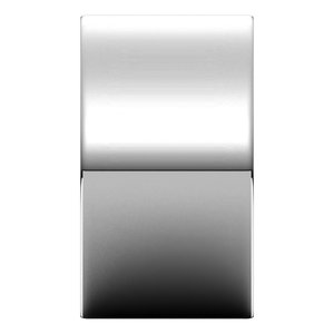 14K White 12 mm Flat Comfort Fit Band Size 8.5 - BN & CO JEWELRY