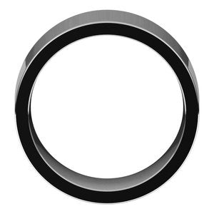 14K White 10 mm Flat Comfort Fit Band Size 14 - BN & CO JEWELRY