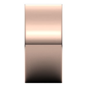 14K Rose 10 mm Flat Comfort Fit Band Size 10 - BN & CO JEWELRY