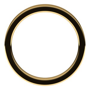 14K Yellow 3.5 mm Flat Comfort Fit Band Size 7 - BN & CO JEWELRY