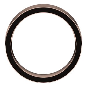 14K Rose 6 mm Flat Comfort Fit Band Size 7.5 - BN & CO JEWELRY