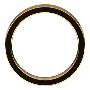 10K Yellow 5 mm Flat Comfort Fit Band Size 9 - BN & CO JEWELRY