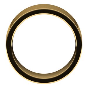 14K Yellow 9 mm Flat Comfort Fit Band Size 6 - BN & CO JEWELRY