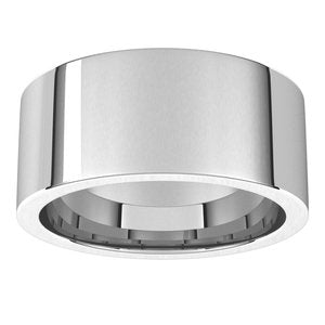 Platinum 9 mm Flat Comfort Fit Band Size 12.5 - BN & CO JEWELRY