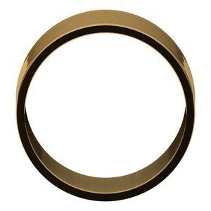 10K Yellow 12 mm Flat Ultra-Light Band Size 6.5 - BN & CO JEWELRY