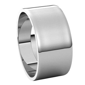 14K White 9 mm Flat Ultra Light Band Size 6.5 - BN & CO JEWELRY