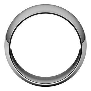 Sterling Silver 11 mm Half Round Band Size 11 - BN & CO JEWELRY