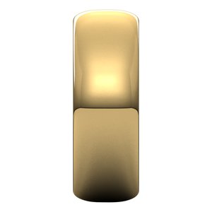 10K Yellow 7 mm Half Round Band - BN & CO JEWELRY
