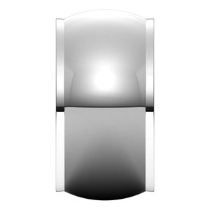 14K White 11 mm Half Round Edge Band Size 6 - BN & CO JEWELRY