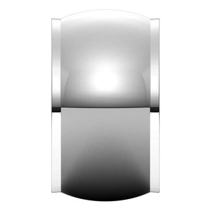 Sterling Silver 12 mm Half Round Edge Band Size 8 - BN & CO JEWELRY