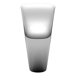 Sterling Silver 10 mm Half Round Tapered Band Size 7 - BN & CO JEWELRY