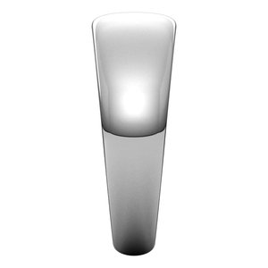 14K White 7 mm Half Round Tapered Band - BN & CO JEWELRY