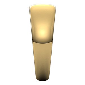 14K Yellow 7 mm Half Round Tapered Band - BN & CO JEWELRY