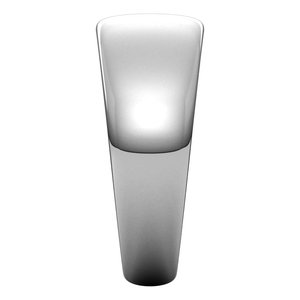 18K White 8 mm Half Round Tapered Band Size 13 - BN & CO JEWELRY