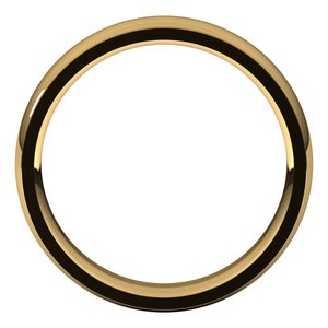 14K Yellow 5 mm Comfort Fit Edge Band Size 8.5 - BN & CO JEWELRY