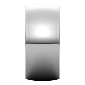 14K White 10 mm Half Round Comfort Fit Heavy Band Size 8.5 - BN & CO JEWELRY