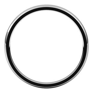 Sterling Silver 2 mm Half Round Comfort Fit Light Band Size 12.5 - BN & CO JEWELRY