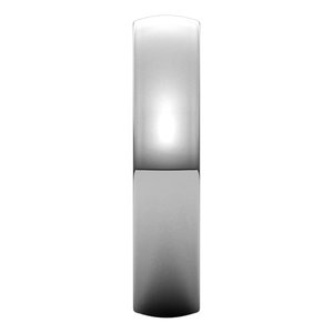 14K White 4.5 mm Half Round Comfort Fit Light Band Size 8.5 - BN & CO JEWELRY