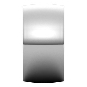 14K White 11 mm Half Round Comfort Fit Light Band - BN & CO JEWELRY