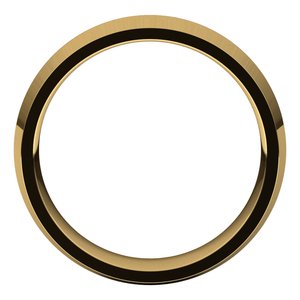 14K Yellow 6 mm Knife Edge Comfort Fit Band Size 10.5 - BN & CO JEWELRY