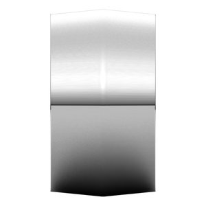 Platinum 12 mm Knife Edge Comfort Fit Band Size 6.5 - BN & CO JEWELRY