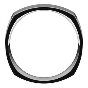Sterling Silver 5 mm Square Comfort Fit Band Size 8 - BN & CO JEWELRY