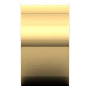 18K Yellow 12 mm Square Comfort Fit Band Size 5 - BN & CO JEWELRY