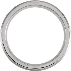 Cobalt 8 mm Grooved Band Size 8 - BN & CO JEWELRY